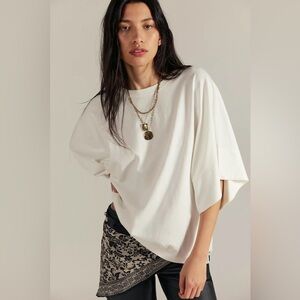 NWOT damaged We The Free Atlas Dolman Tee (marks and hole, check photos)